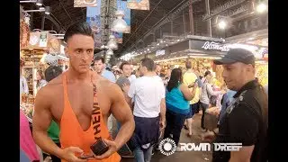 When a bodybuilder goes out in public