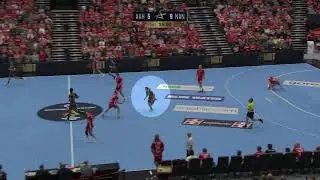 IHF Rule Interpretation | A defender moves into the corridor