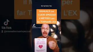 Il METODO per far tornare #EX #manualepercuorispezzati #libridaleggere #librichepassione #psicologia