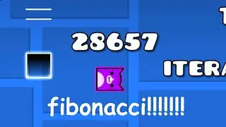 random slow fibonacci sequence number stuff in gd!!!