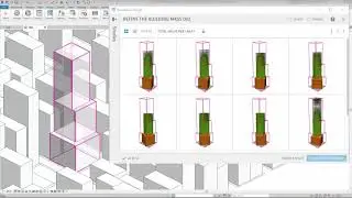 Generative design for Autodesk Revit in action with the Project Refinery beta