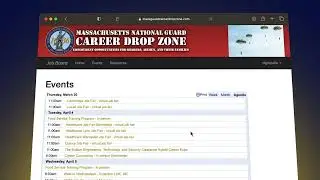 Massachusetts National Guard Career Drop Zone