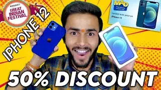 Iphone 12 Get 50% Discount On Amazon Great Indian festival Sale 2022 ! Limited Offer...