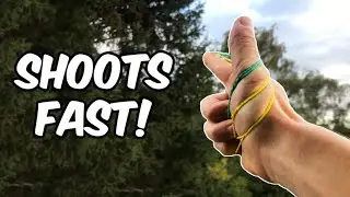 How To Turn Your Hand Into A Semi-Automatic Rubber Band Gun | EASY tutorial