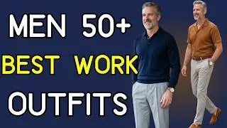 Men Over 50: 5 Business Casual Outfits That Actually Work This Summer| 50+ Men’s Style