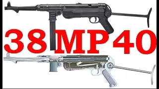 как стрелять, пистолет пулемет mp-38 mp-40 как заряжать, разбирать