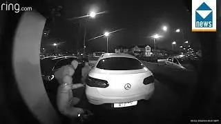 Keyless car thieves stealing £39,000 Mercedes GLC