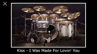 Kiss - I Was Made For Lovin' You (Virtual Drumming Cover)