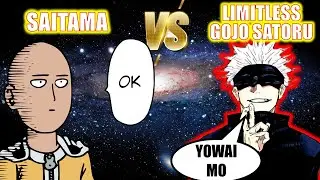 SAITAMA VS LIMITLESS GOJO SATORU