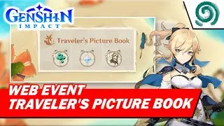 【GENSHIN IMPACT】Traveler's Picture Book Web Event