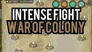 Colony War Intense Fight - Grow Castle