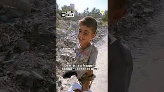CE PALESTINIEN AMPUTÉ COLLECTE DES CARTONS POUR AIDER SA FAMILLE