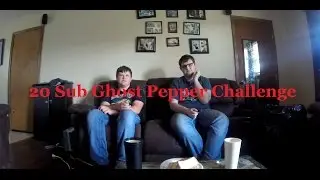 Eating the Ghost Pepper (Throw-up Warning)