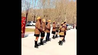 Ансамбль «Разгуляй» г. Ачинск. Военные песни. «Тальяночка»