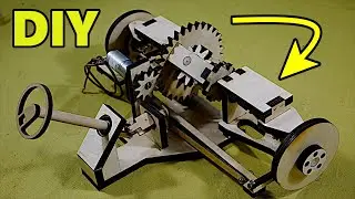 From Scratch: DIY Front Suspension & Gearbox Using Creality Laser