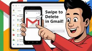 Gmail Swipe to Delete Tutorial [Android Mobile]