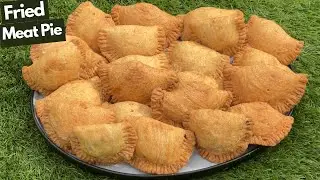 How to Make the best Ghana 🇬🇭 FRIED MEAT PIE||Fried Empanadas 