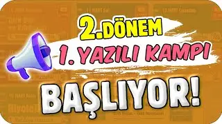 9. Sınıf YAZILI TAKTİKLERİ 💯 2. Dönem 1. Yazılı Kampı BAŞLIYOOOR! 📢
