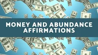 #Affirmation# Money Abundance Wealth Affirmations