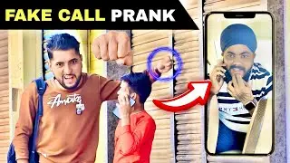 Fake Call With Twist Prank | Prakash Peswani Prank |