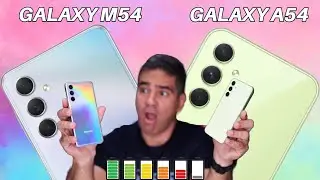 SAMSUNG GALAXY M54 VS GALAXY A54 - PERFORMANCE, BATTERY AND OVERHEATING