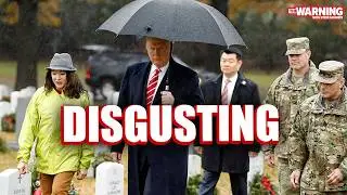 Why Donald Trump's Visit to Arlington is an Assault on the American Flag