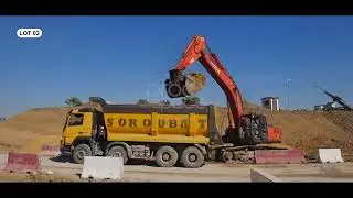 PROJET PENETRANTE SUD VIDEO LOT 02 مشروع توسعة المدخل الجنوبي للعاصمة