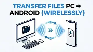 How To Transfer Files From PC To Android Wirelessly