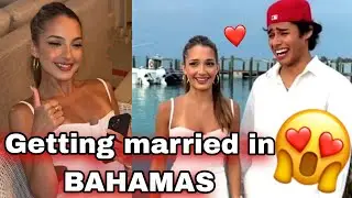 Andrew and Lexi got married 😍♥️ in Bahamas