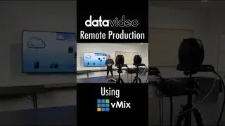 Real time, remote live production workflow from 