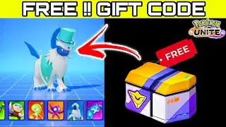 GET FREE !! ABSOL SKIN IN POKEMON UNITE 🥳🎉| POKEMON UNITE NEW GIFT EXCHANGE CODE 🤩🔥| IAMSR7 GAMING⚡