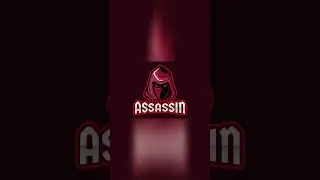 Gaming Hooded Assassin Logo Intro Animation #shots #intro #logoanimation
