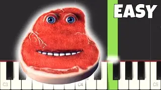E E Ei I'm On Vacation - EASY Piano Tutorial