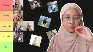 Ranking My Hijab Collection 🧕🇮🇩