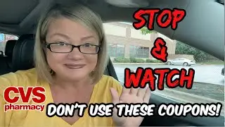 CVS STOP & WATCH VIDEO | DON'T USE THESE COUPONS 🚨