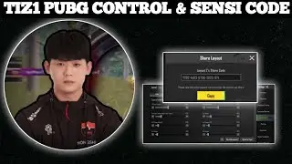 (2024) TIZ1 PUBG SENSITIVITY CODE// TIZ1 PUBG CONTROL CODE// GAMING CODE