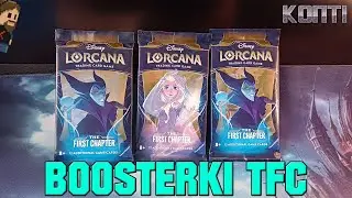 Disney Lorcana TCG - Otwieramy kilka boosterów z pierwszego rozdziału