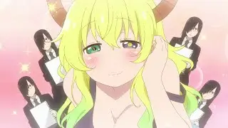 Fafnir and Lucoa making a manga