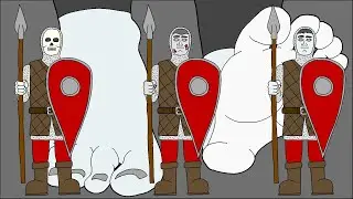 ZOMBIE FEET GROWTH POV SOLES UNAWARE FOOT STOMP ATTACK UNDEAD