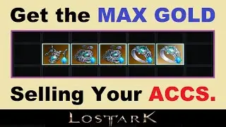 Get the *MAX GOLD* Selling ~YOUR ACCESSORIES!~.. in Lost Ark.. (Auction House Pricing Guide)