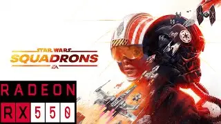 star war squadron RX 550 4GB