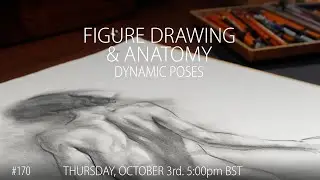 Figure Drawing & Anatomy - Dynamic Poses #170
