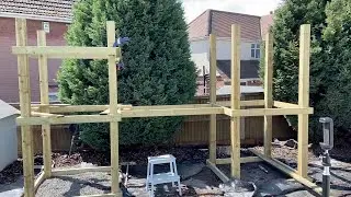 Building a climbing frame: Part 1