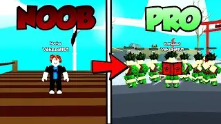 GOING FROM NOOB TO PRO IN ANIME FORCE SIMULATOR I ROBLOX