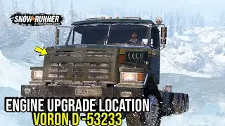 Engine Upgrade Location Voron D- 53233 in Snow*Runner