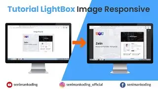 Tutorial Image LightBox Bootstrap 4 Html Popup Modal Javascript Responsive