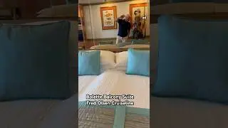 Tour of a Balcony Suite on the @fredolsencruises Bolette #shorts