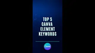 Top 5 Hidden Canva Element Keywords (Part 6) #shorts #canvatips #canvaelements