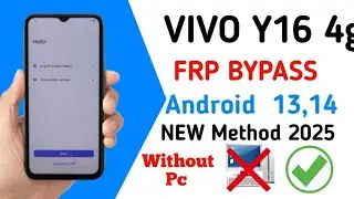 Vivo y16 Frp bypass Vivo all models settings not open Vivo y16 FRP Bypass Google Account Bypass
