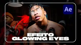 Como fazer efeito GLOWING EYES no after effects